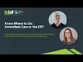 Know Where to Go Immediate Care or the ER