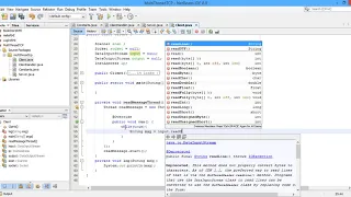 TCP Simple Chat Program Multi Threads using Java Part 3