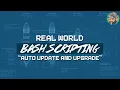 Real-World Bash Scripting Automate with Auto-cleanup