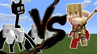 cartoon cat v3 bendythedemon18 vs gilgamesh minecraft 1v1 add on battle