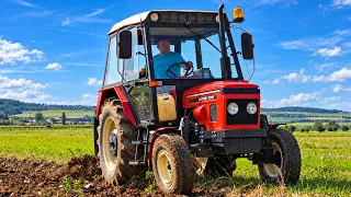 Starokolínská Brázda 2026 🚜 | Vintage Tractor Ploughing in Czechia