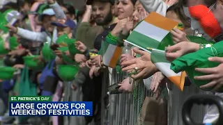 Chicago St Patrick s Day 2025 Parade green river dyeing bring thousands downtown