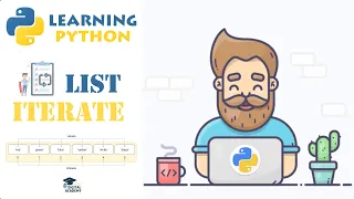 Iterate through Items of a List in Python FOR Loops - Python Tutorial for Beginners