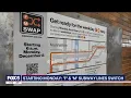 NYC subway line swap
