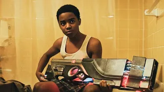 kin movie recap the boy accidentally picked up the special gun sci fi movies explained in english
