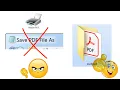 Print to pdf without save pdf file as popup - save automatically to a folder