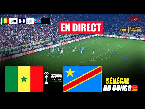 Video Thumbnail: 🔴EN DIRECT : SÉNÉGAL vs RD CONGO | eFootball PES 21 Simulation Gameplay PES 21