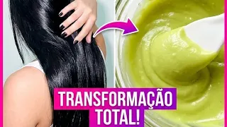 ATÉ A DONA DO SALÃO PERGUNTOU O QUE EU USEI/ Tirei do Armário e Passei no Cabelo...