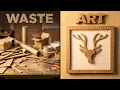 DIY Cardboard Deer Head Wall Art Where Imagination Meets the Wild
