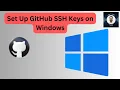 7 - Easily Set Up GitHub SSH Keys on Windows A Step-by-Step Tutorial