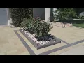 How to use different colors in a project Belgard Catalina Grana border