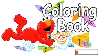 Sesame Street s - Coloring Book with Elmo PC Flash Longplay