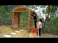 Download Lagu Full Video :  Farm building process with the help of friends - Life alone in the wilderness
