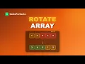 L28 Rotate Array GeeksforGeeks