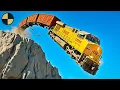 Download Lagu Trains vs Cliff #3 | BeamNG.Drive