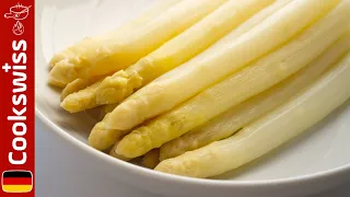 Das Frühlings Rezept überhaupt: Spargel mit Sauce Hollandaise und dazu gekochte Kartoffeln. Ich lieb. 