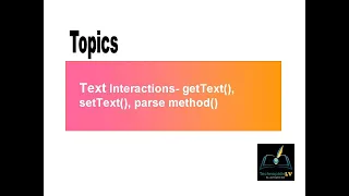 Text Interaction Methods in Java