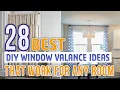 28 Best DIY Window Valance Ideas That Work For Any Room