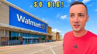 My 1st Time Inside American Walmart It s Huge