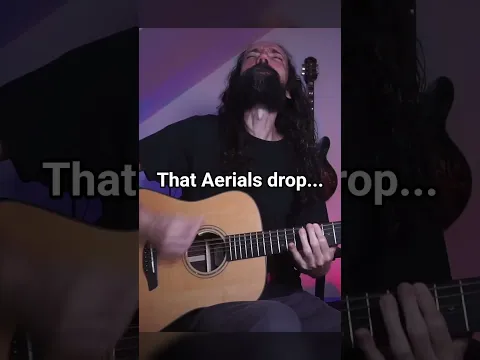 That Aerials drop...