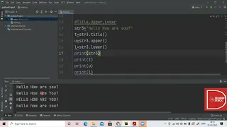 Python String Methods Upper Lower Title Practical Concepts
