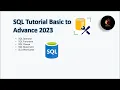 SQL Training Tutorial Day2 Operator Functions Clause Statement Wild-Cards