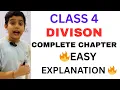 DIVISION DIVISION CLASS 4 CLASS 4 Maths Division Complete Chapter DIVIDE