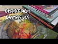COMPLETED PAGES NOVEMBER 2025 ADULT COLORING