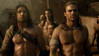 Gannicus Vs Crixus All Fights Uncut  Gannicus Vs Crixus All Fights Uncut