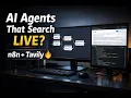 n8n AI Agent Live Search Tutorial 2026 Build Tavily SerpAPI Web Scraper Tools