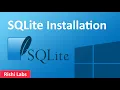 How to install SQLite on Windows 11