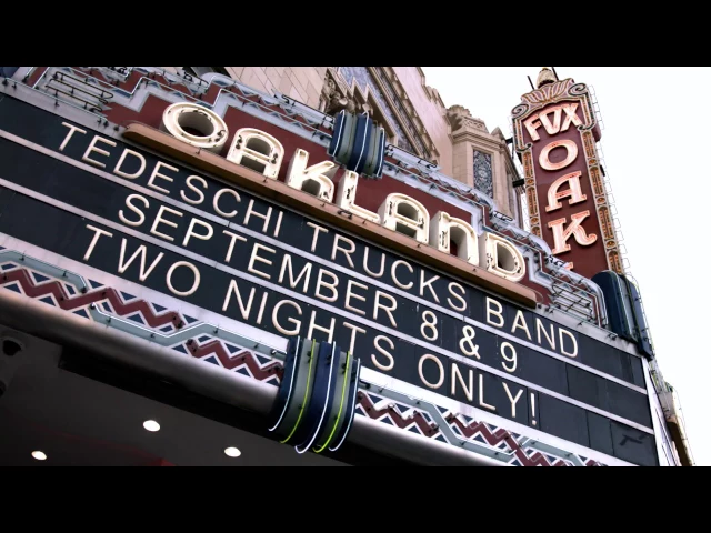 Tedeschi Trucks Band: Live From The Fox Oakland Trailer