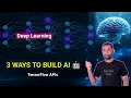 3 Ways to Build Neural Networks in TensorFlow Sequential Functional Subclassing