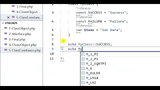47-PHP Developer PHP OOP - Class Constants Practice