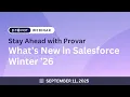 What s New in Salesforce Winter 26 - Webinar