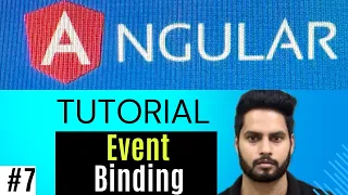 Event Binding in Angular Angular Event Binding Angular tutorial beginner to advanced