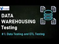 Data Testing and ETL Testing Lesson 01 By Visualpath