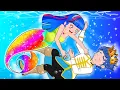 Download Lagu The Little Mermaid: Poor Princess Love Story - Very Sad Story But Happy Ending | Poor Princess Life