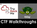 HINDI TryHackMe 0day Exploiting ShellShock and Kernel Exploit CTF Walkthrough