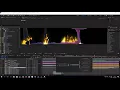 Cartoon fire in After Effects
