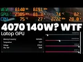 2023 ASUS ROG Strix G18 4070 140W Lies Armoury Crate OC and Perf Tuning