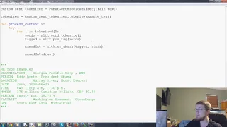 Named Entity Recognition Natural Language Processing With Python and NLTK p 7
