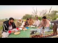 Lunch Dinner And Work At Farmhouse | Labour Work At Farmhouse | Mubarak Ali Tour And Taste 