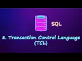 8 Introduction to Transaction Control Language TCL SQL for Data Science 2025