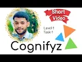 Web Development Intern Level-1 Task-1 with Cognifyz Technologies