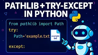 Python File Handling with Pathlib and Try-Except Explained