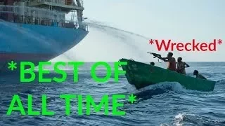 ALL TIME BEST Somali Pirates VS Ship Security Compilation HD 2017 