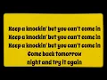 Little Richard - Keep A Knockin' (Lyrics)