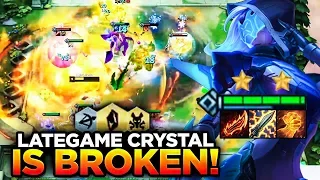 HAVING 4 CRYSTAL BUFF LATE GAME IS INSANE! | TFT | Teamfight Tactics