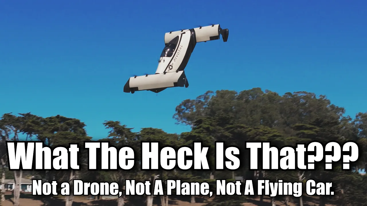 Going UP!!! Flying A VTOL For Real - Pivotal's Unique Take on Accessible Aviation